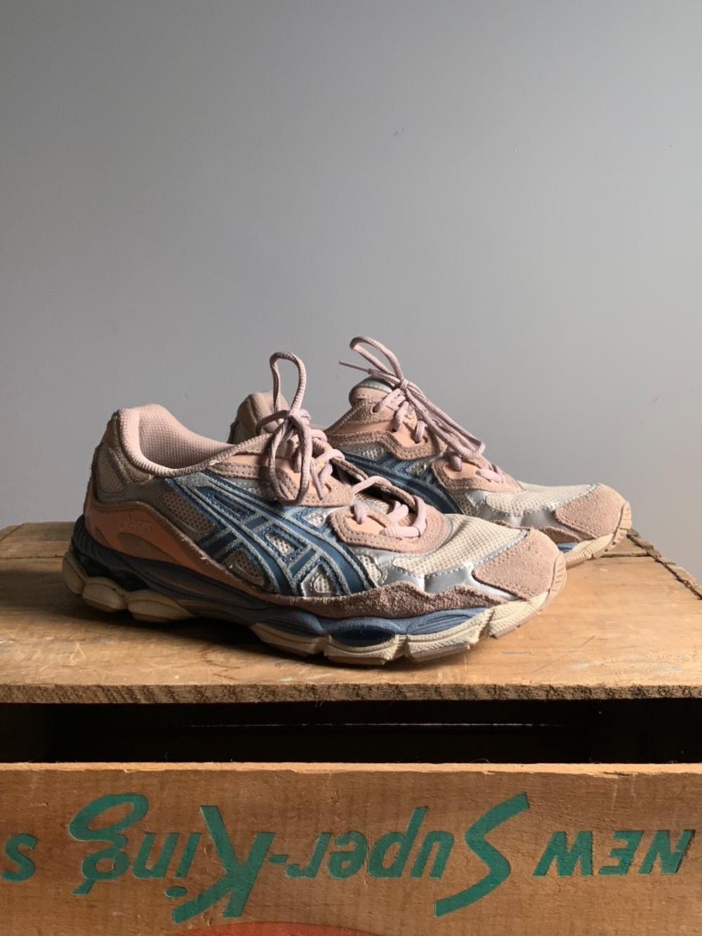 ASICS Gel NYC "Mauve Blue" sneakers - Size 9